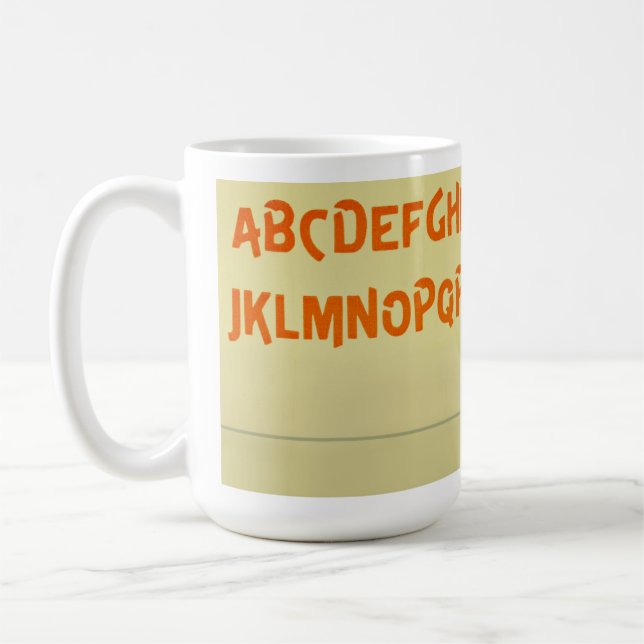 Mug Coupe Ralphabet Cat (Gauche)