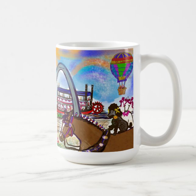 Mug Coupe Saint-Louis de caniche (Droite)
