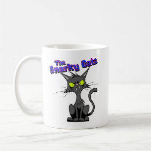 Mug Coupe Snarky Cats