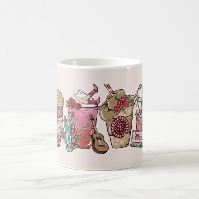 Mug Coupes de café Country Cowboy | Thème occidental (Centre)