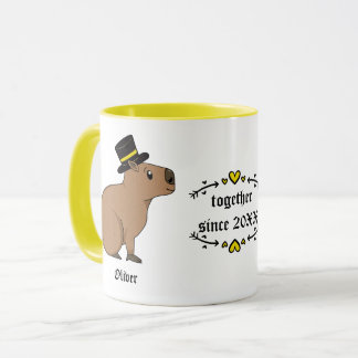 Mug couple Capybara