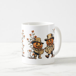 Mug Couple Citrouille Spooktaculaire Halloween
