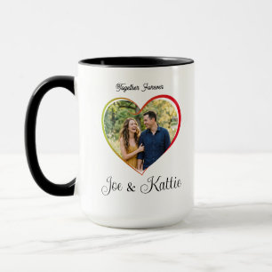 Mug Couple Date de Mariage Personnalisée Anniversaire