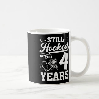 Mug Couple de pêcheurs 4 ans d'anniversaire 4ème maria