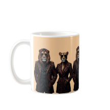 Couple de pouvoir Lion & Lionne Royale en Ethnique