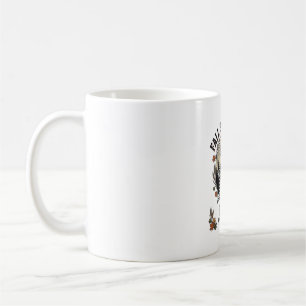 Mug Couple de squelettes d'automne Gravure vintage T-s
