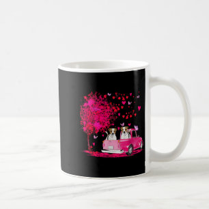 Mug Couple Jack Russell camion Joyeuse Saint-Valentin