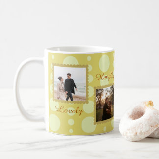 Mug Couple Photo Love Design with Custom Text Coffee M