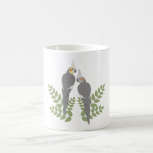 Mug Couples de Cockatiel