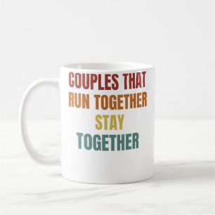 Mug Couples en course Les couples qui courent ensemble