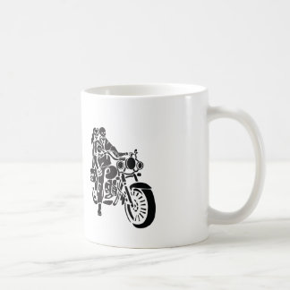Mug Couples squelettiques de moto