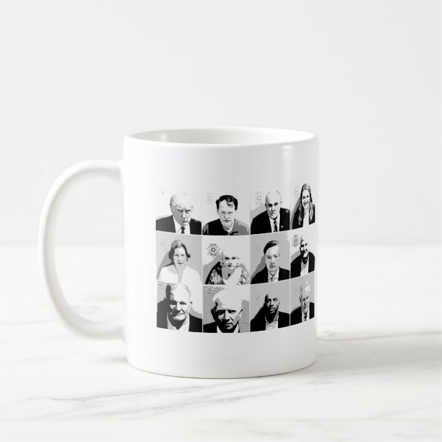 Mug Coups de feu de la codéfense de Trump (Gauche)
