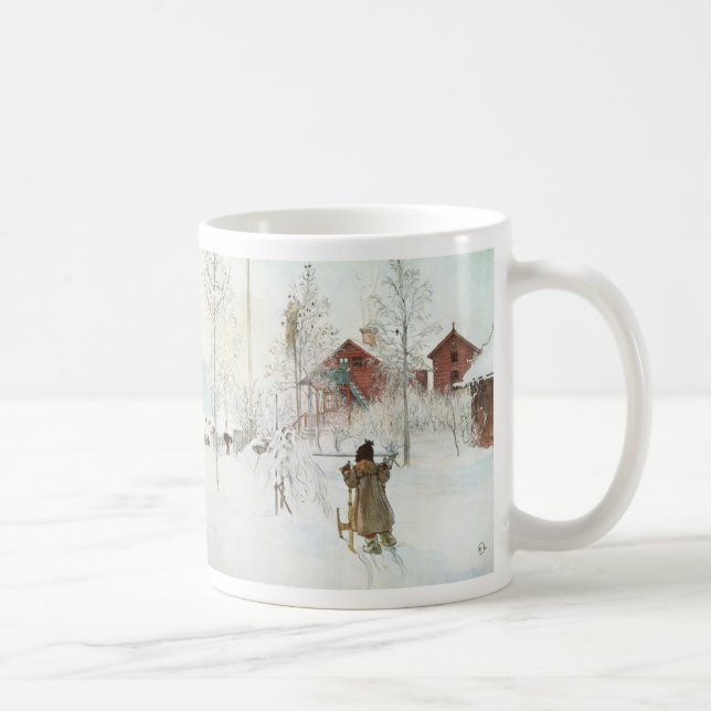 Mug Cour de Carl Larsson et la Chambre de lavage (Droite)