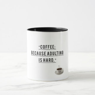 Mug Courage à la caféine - Café pour adultes