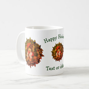 Mug Courbe d'ours Fêtes de Noël personnalisées 