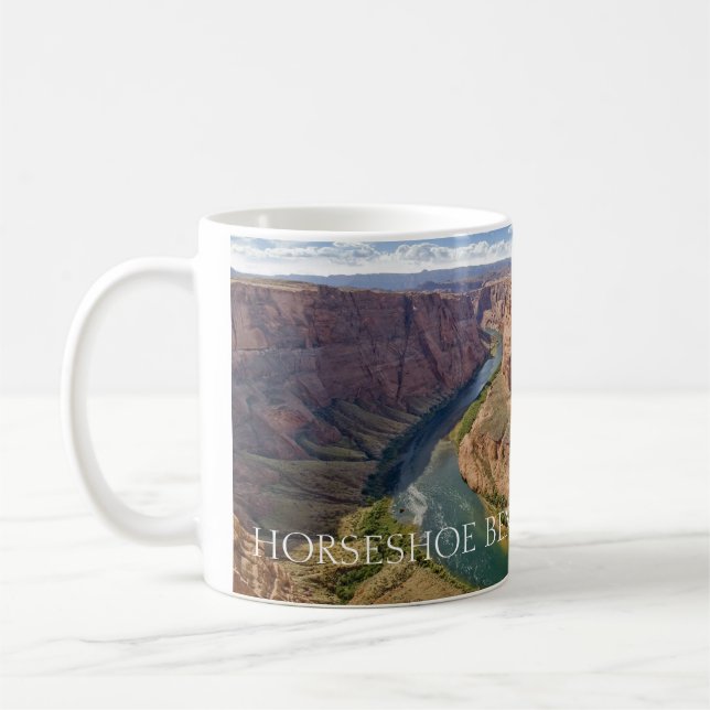 Mug Courbe du fer à cheval (Gauche)