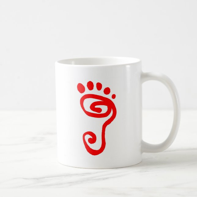 Mug Coureur aux pieds nus (Droite)