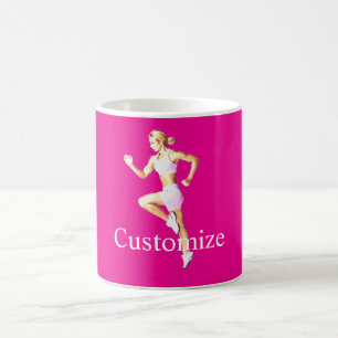 Mug Coureuse Féminine en Forme Thunder_Cove