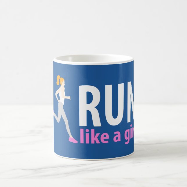 Mug Courez comme une fille (Centre)
