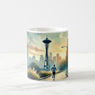 Mug Courir à Seattle Space Needle