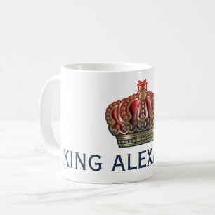 Mug Couronne de la Croix Royale - Bleu Or