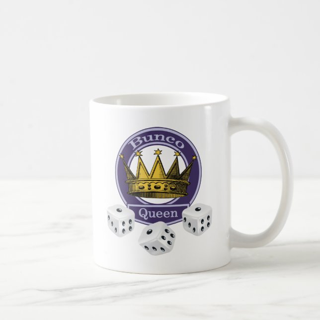 Mug Couronne et matrices de la Reine de Bunco (Droite)