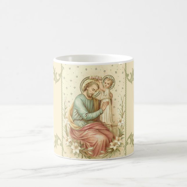 Mug Couronnement de St Joseph par Jésus (Centre)