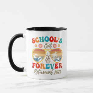 Mug Cours Finis Pour Toujours Enseignant Retraité Dern