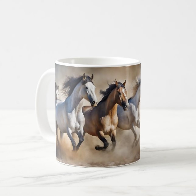 Mug Course à cheval (Devant gauche)