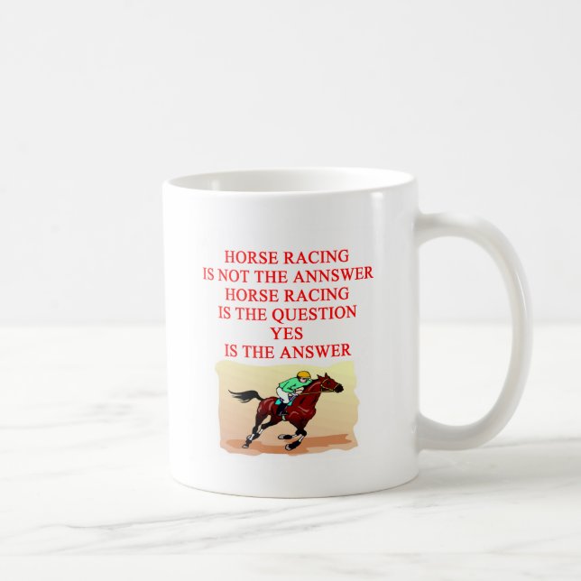Mug course de chevaux (Droite)