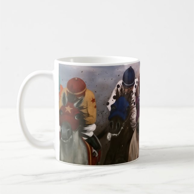 Mug Courses de chevaux (Gauche)