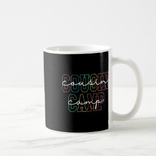 Mug Cousin Camp 2025 Camping Feu de camp Vacances d'ét