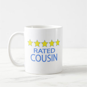 Mug Cousin cinq étoiles