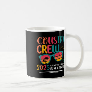 Mug Cousin Crew 2025 Réunion de famille Faire des souv