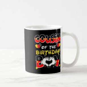 Mug Cousin De L'Anniversaire Garçon Famille Décor Matc
