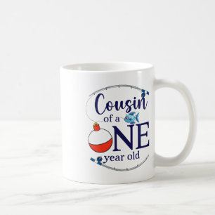 Mug Cousin du gros pêcheur garçon premier anniversaire