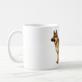 Mug Coussin double face avec Bergère Allemande