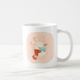 Mug Coussins de lapin de Noël - Festivals dans une cou