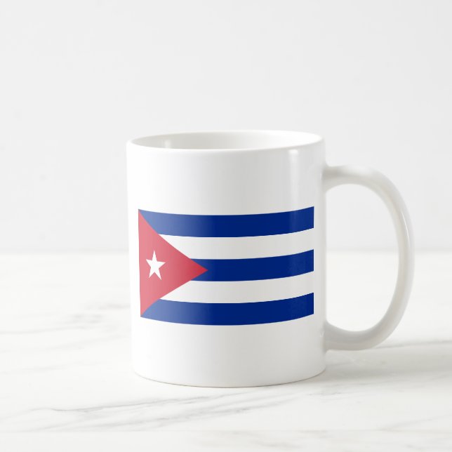 Mug Coût bas ! Drapeau du Cuba (Droite)