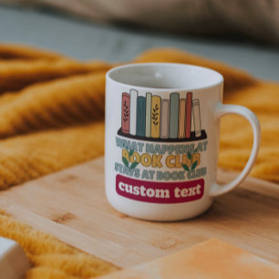Mug coutume Ce qui se passe à Book Club Séjourne à la 