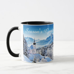 Mug Coutume de scène hivernale