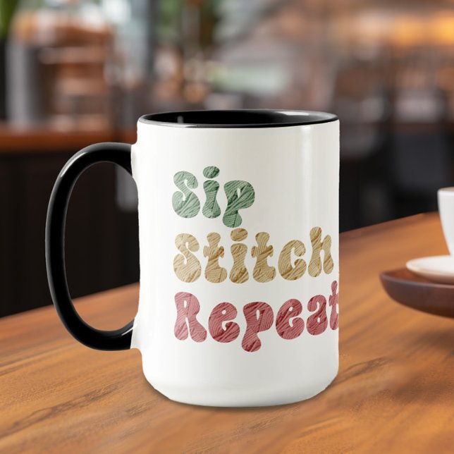 Mug Couture Tricot Crochet de l'Artisanat (Créateur téléchargé)