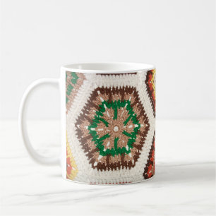 Mug Couverture de style grand-mère Carré chaude