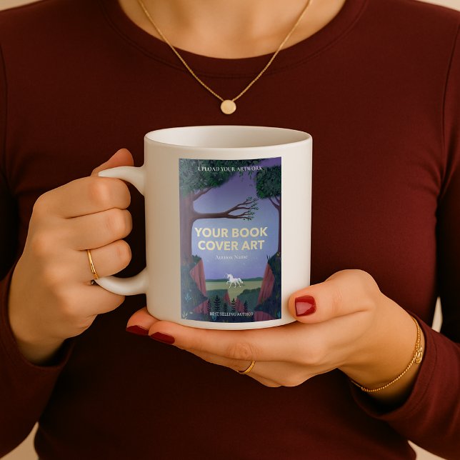 Mug Couverture du livre | Auteur Lancement du livre Pr (Créateur téléchargé)