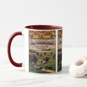 Mug Couverture du magazine vintage Sports Baseball Tro