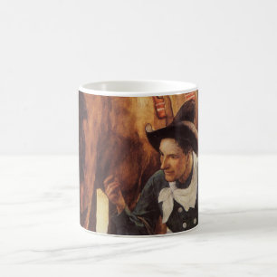 Mug Cowboy arroser son cheval par NC Wyeth, Art Vintag