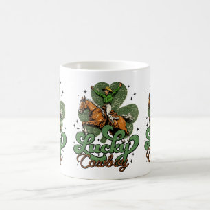 Mug Cowboy Chanceux Vintage Western