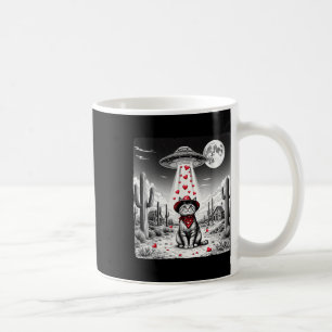 Mug Cowboy Chat Ufo Mème Drôle Chat Ufos Valentines Da