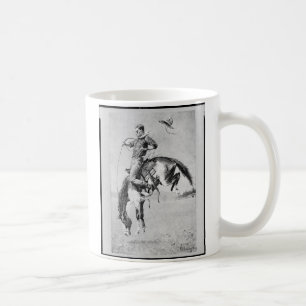 Mug Cowboy de Frederic Remington sur Bronco