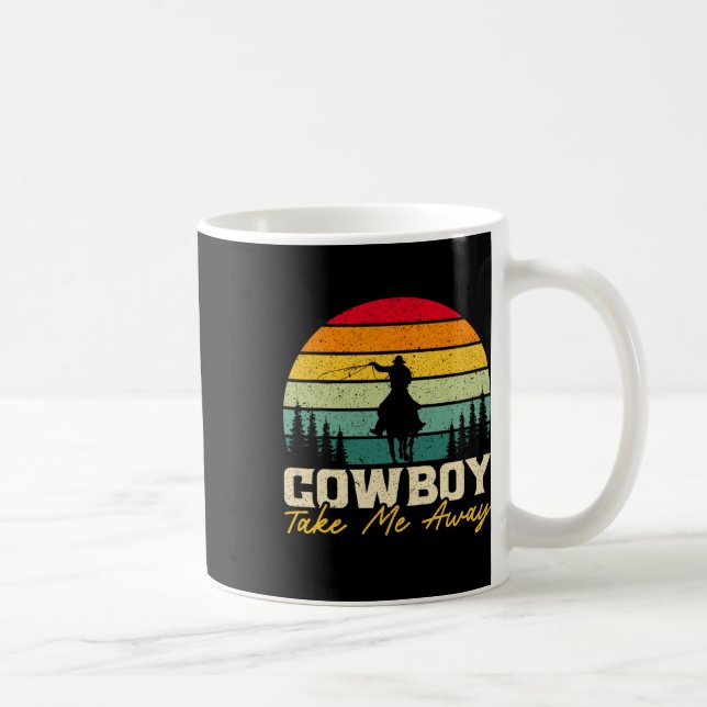 Mug Cowboy Me Emway Western Rodeo Horseck Riding 1 (Droite)